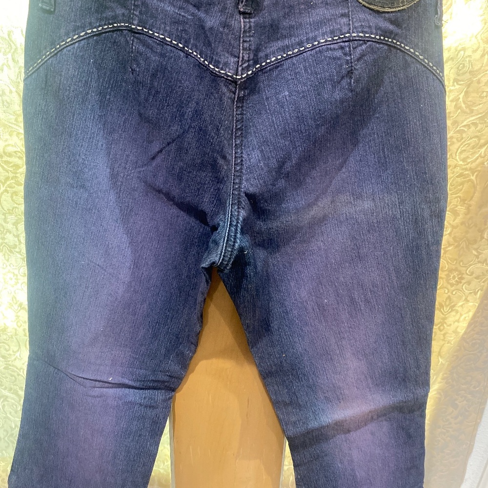 Parasuco Vintage Denim Cult Capri Pants Sz 29